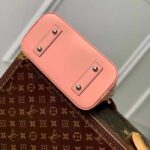 Louis Vuitton LV Women Alma BB Handbag Rose Trianon Pink Epi Grained Cowhide Leather - Image 6