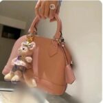 Louis Vuitton LV Women Alma BB Handbag Rose Trianon Pink Epi Grained Cowhide Leather - Image 8