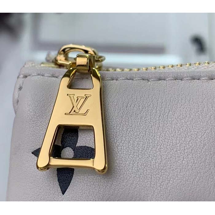 Louis Vuitton LV Women Coussin BB Handbag Tricolor Bag Beige Lambskin (2)