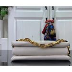 Louis Vuitton LV Women Coussin BB Handbag Tricolor Bag Beige Lambskin - Image 5