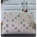 Louis Vuitton LV Women Coussin BB Handbag Tricolor Bag Beige Lambskin - Image 3