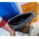 Louis Vuitton LV Women Coussin PM Handbag Blue Lambskin Cowhide Leather Zip Closure - Bild 5