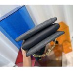 Louis Vuitton LV Women Coussin PM Handbag Blue Lambskin Cowhide Leather Zip Closure - Bild 6