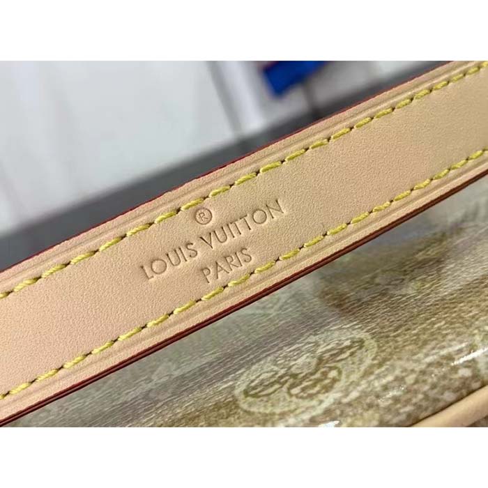 Louis Vuitton LV Women Loop PM Beige Monoglam Coated Canvas Zip Closure (6)