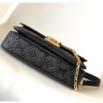 Louis Vuitton LV Women Marceau Black Embossed Grained Cowhide Leather - Image 4