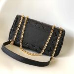 Louis Vuitton LV Women Marceau Black Embossed Grained Cowhide Leather - Image 3