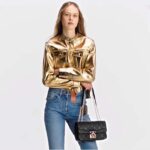 Louis Vuitton LV Women Marceau Black Embossed Grained Cowhide Leather - Image 11