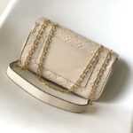 Louis Vuitton LV Women Marceau Dove Gray Embossed Grained Cowhide Leather - immagine 3