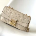 Louis Vuitton LV Women Marceau Dove Gray Embossed Grained Cowhide Leather - immagine 2