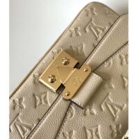 Louis Vuitton LV Women Marceau Dove Gray Embossed Grained Cowhide Leather (2)