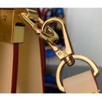 Louis Vuitton LV Women Mini Dauphine Handbag Beige Monoglam Coated Canvas - Bild 9