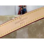 Louis Vuitton LV Women Mini Dauphine Handbag Beige Monoglam Coated Canvas - Bild 7