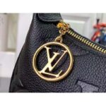 Louis Vuitton LV Women Mini Moon Black Monogram Empreinte Embossed Supple Grained Cowhide Leather - immagine 7
