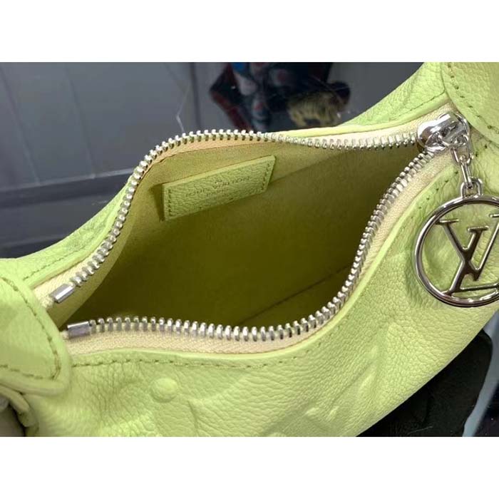 Louis Vuitton LV Women Mini Moon Green Monogram Empreinte Embossed Supple Grained Cowhide Leather (2)