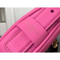 Louis Vuitton LV Women Mini Moon Pink Monogram Empreinte Embossed Supple Grained Cowhide Leather (5)