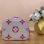 Louis Vuitton LV Women Nano Noé Bucket Bag Pink Monogram Coated Canvas - Image 8