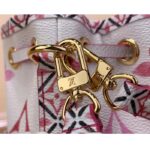 Louis Vuitton LV Women Nano Noé Bucket Bag Pink Monogram Coated Canvas - Image 11