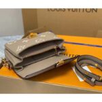 Louis Vuitton LV Women Pochette Métis East West Bag Beige Grained Cowhide Leather – Bild 9