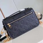 Louis Vuitton LV Women Pochette Métis East West Bag Black Grained Cowhide Leather - Image 5