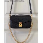 Louis Vuitton LV Women Pochette Métis East West Bag Black Grained Cowhide Leather - Image 2