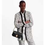 Louis Vuitton LV Women Pochette Métis East West Bag Black Grained Cowhide Leather - Image 12