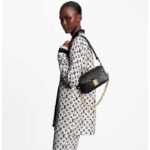 Louis Vuitton LV Women Pochette Métis East West Bag Black Grained Cowhide Leather - Image 13