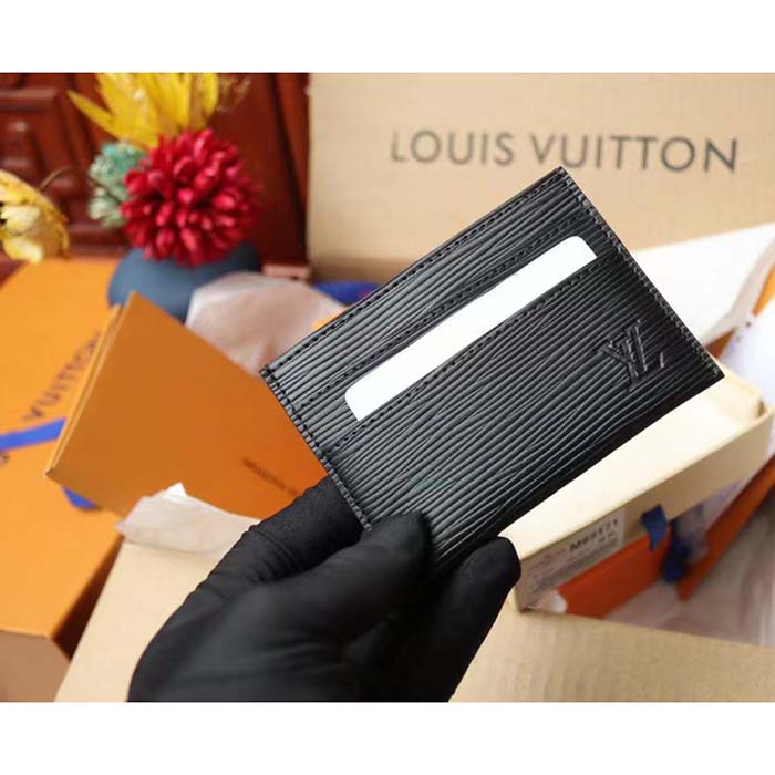 Louis Vuitton Unisex Double Card Holder Taiga Leather Cowhide Leather Lining (3)