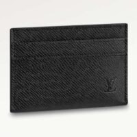 Louis Vuitton Unisex Double Card Holder Taiga Leather Cowhide Leather Lining (8)