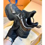 Louis Vuitton Unisex LV Archlight 2.0 Platform Sneaker Black Mix of Materials 5 Cm Heel - Image 6