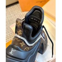 Louis Vuitton Unisex LV Archlight 2.0 Platform Sneaker Black Mix of Materials 5 Cm Heel (9)