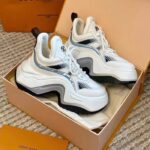 Louis Vuitton Unisex LV Archlight 2.0 Platform Sneaker Light Blue Mix of Materials 5 Cm Heel - Image 2