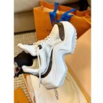 Louis Vuitton Unisex LV Archlight 2.0 Platform Sneaker White Mix of Materials 5 Cm Heel - Image 8