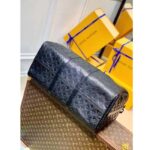 Louis Vuitton Unisex LV Keepall Bandoulière 50 Black Taurillon Monogram Cowhide Leather - immagine 4