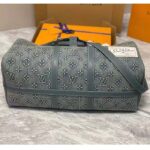 Louis Vuitton Unisex LV Keepall Bandoulière 50 Travel Bag Monogram Washed Denim Coated Canvas - Image 5