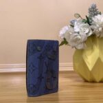 Louis Vuitton Unisex LV Pocket Organizer Abyss Blue Monogram Aquagarden Coated Canvas - immagine 3