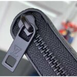 Louis Vuitton Unisex LV Pocket Organizer Black Black Grained Calf Leather Cowhide - Imagen 7