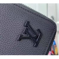 Louis Vuitton Unisex LV Pocket Organizer Black Black Grained Calf Leather Cowhide (4)