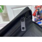 Louis Vuitton Unisex LV Pocket Organizer Black Black Grained Calf Leather Cowhide - Imagen 9