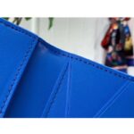 Louis Vuitton Unisex LV Pocket Organizer Bright Blue Cowhide Leather 3 Card Slots - Image 8