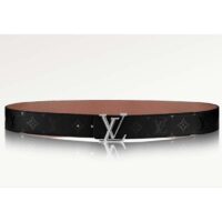 Louis Vuitton Unisex LV Pyramide 40 MM Reversible Calf Leather Monogram Illusion Strap (7)