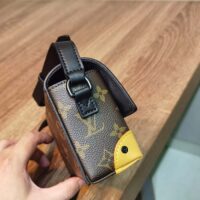 Louis Vuitton Unisex LVxYK Steamer Wearable Wallet Radiant Sun Monogram Macassar Coated Canvas (1)