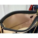 Louis Vuitton Unisex Mini Pochette Accessoires Black Lotus Cotton Cowhide Zip Closure – Bild 9