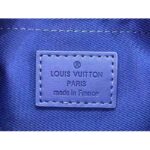 Louis Vuitton Unisex Mini Soft Trunk Racing Blue Embossed Taurillon Monogram Cowhide Leather - Imagen 11