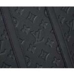 Louis Vuitton Unisex Sac Plat NV Black Embossed Taurillon Monogram Cowhide Leather – Bild 8