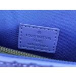 Louis Vuitton Unisex Steamer Wearable Wallet Racing Blue Embossed Taurillon Monogram Cowhide Leather - Image 11