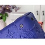 Louis Vuitton Unisex Steamer Wearable Wallet Racing Blue Embossed Taurillon Monogram Cowhide Leather - Image 10