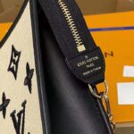 Louis Vuitton Unisex Toiletry Pouch On Chain Black Lotus Cotton Cowhide Leather - Image 7