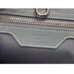 Louis Vuitton Unisex Weekend Tote NM Monogram Washed Denim Coated Canvas Cowhide Leather - Imagen 10