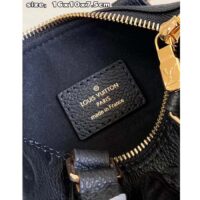 Louis Vuitton Women LV Speedy Bandoulière 20 Black Embossed Grained Cowhide Leather (6)