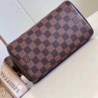 Louis Vuitton Women LV Speedy Bandoulière 20 Damier Ebene Coated Canvas Cowhide Leather (11)